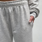 Pantalone con elastico A1263 GRIGIO OFELIA