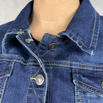 Giubbotto corto in denim con orsetti 515803JC759ORSETTO DENIM OFELIA