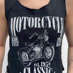 Canotta con stampa A1249 NERO OFELIA