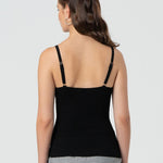 Top a canotta con strass FR25ST4006K410J9 053 FRACOMINA