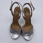 Sandalo aperto con mini strass H2286 ARGENTO OFELIA