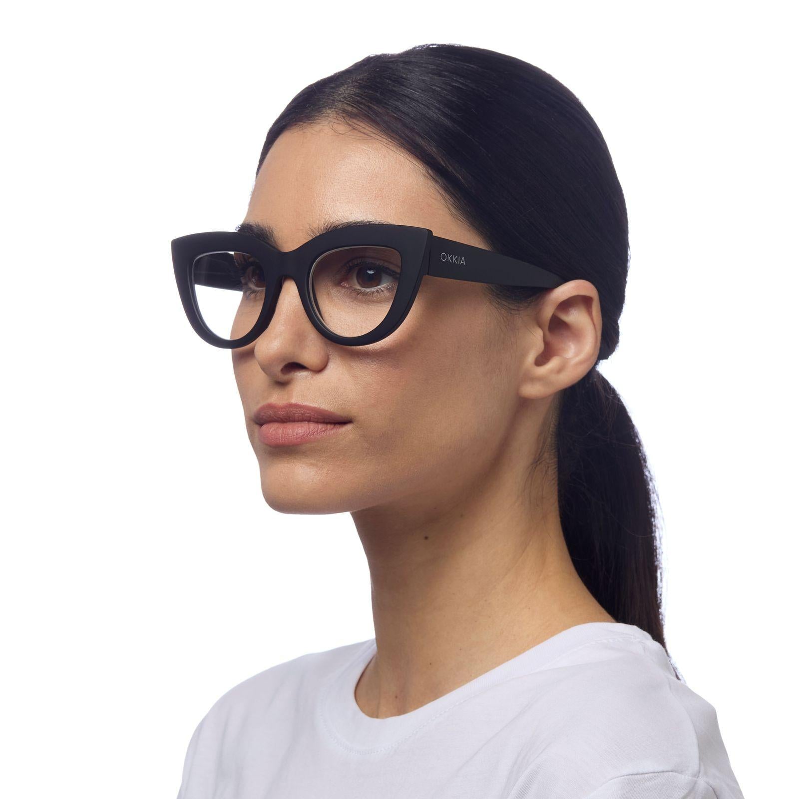 Occhiale da lettura Claudia OK23BK NERO OKKIA