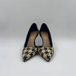 Sandalo in raffia con apertura laterale H2237 NEROBEIGE OFELIA