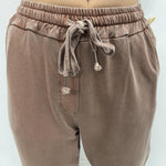 Pantalone con banda laterale 2558 CIOCCOLATO OFELIA