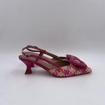 Slingback in raffia H2247 BEIGEFUXIA OFELIA