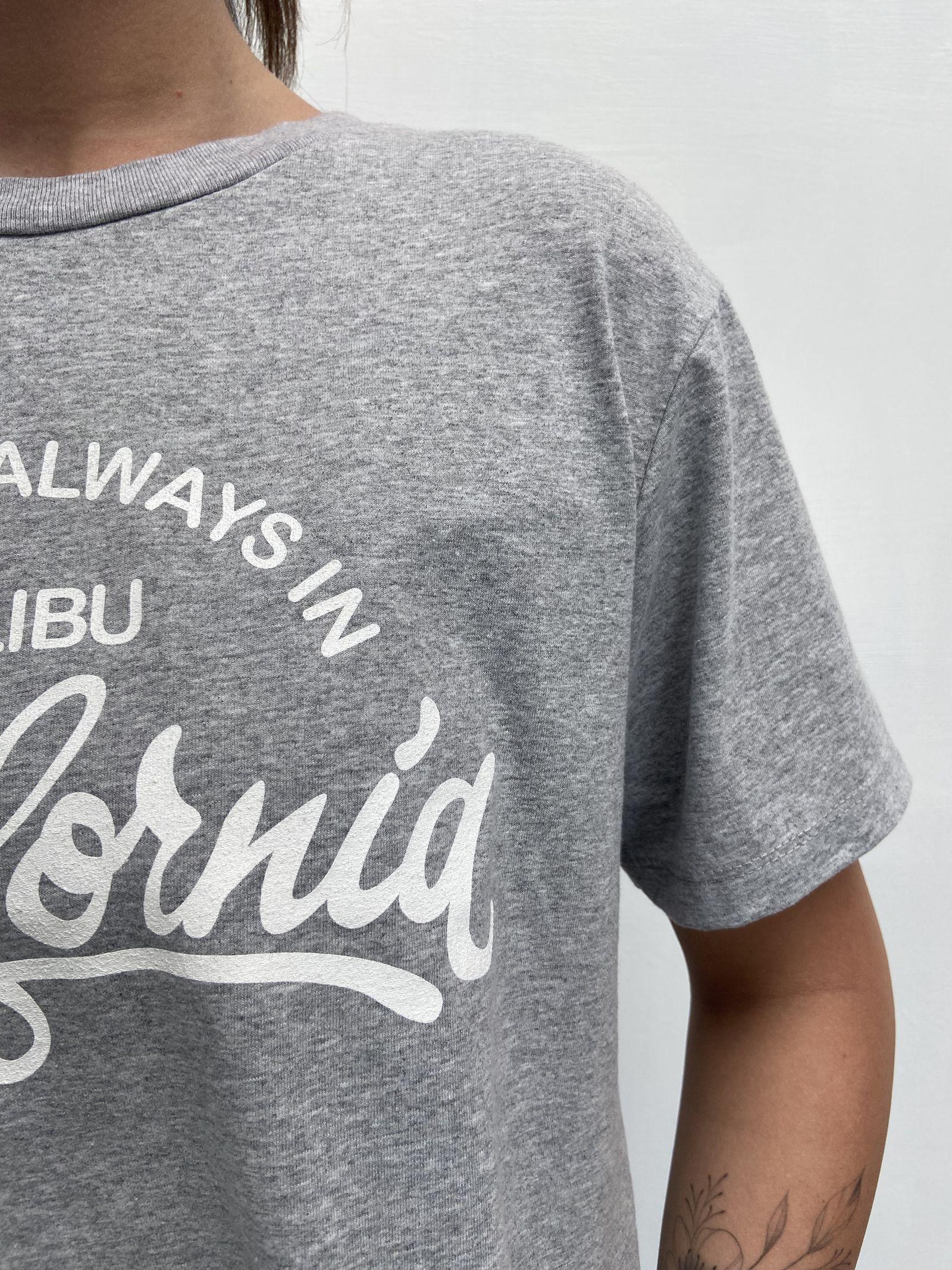 T-shirt con stampa A1252 GRIGIO OFELIA