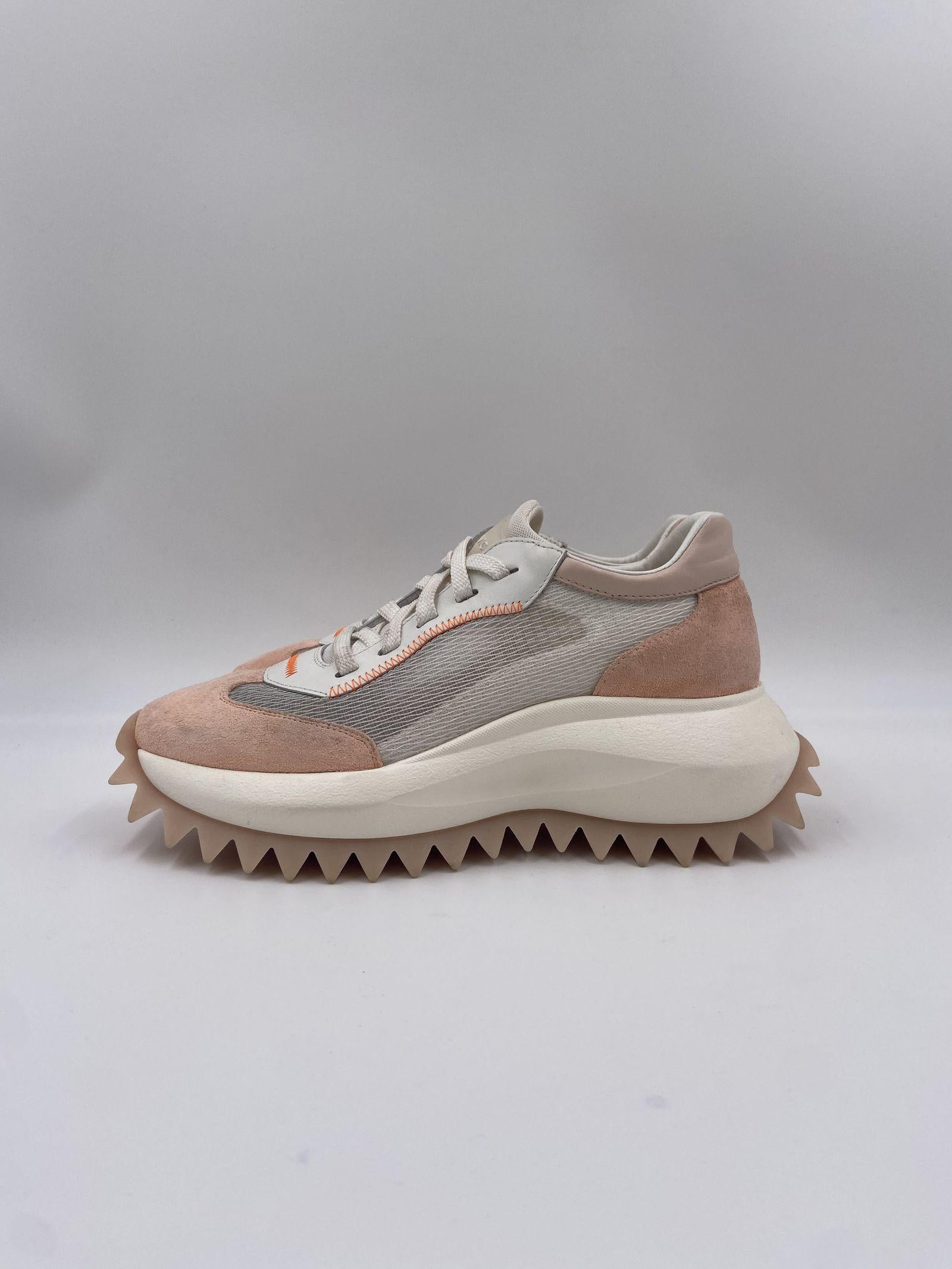 Running allacciata bianca e rosa 1E1452D _D22BNQTH47 VIC MATIE'