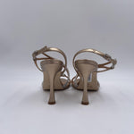 Sandalo alto con strass 2599 ORO OFELIA