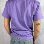 T- shirt basica scollo a V L5560 LILLA OFELIA