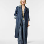 Trench in denim Senim 39BB-SENIM 0800 NENETTE