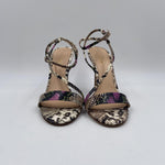 Sandalo pitonato 1090 FUXIA OFELIA