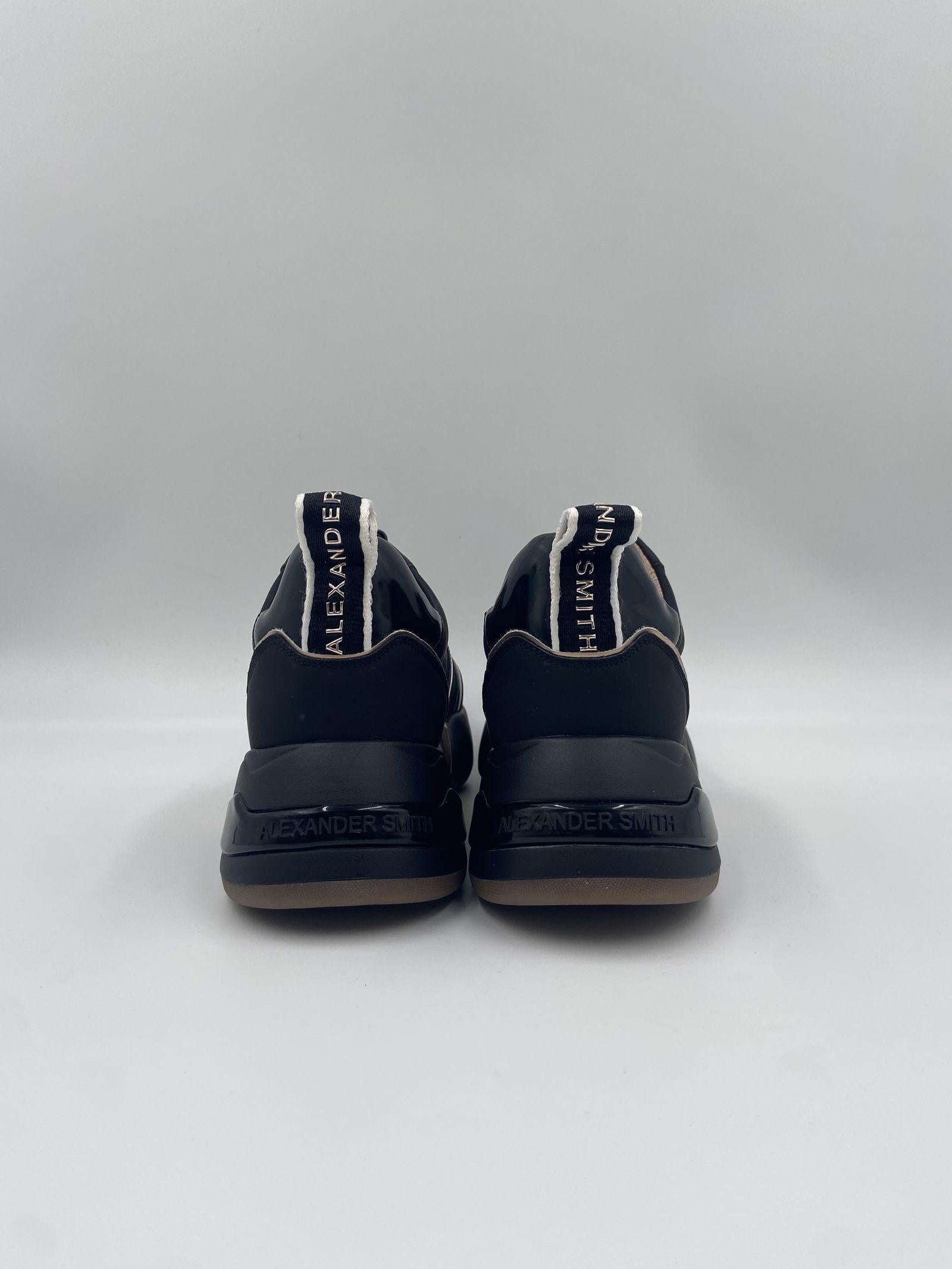 Sneakers Marble Woman Black ASBAMBW 1189 BLK NERO ALEXANDER SMITH
