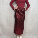 T- shirt manica lunga LC23465 BORDEAUX OFELIA