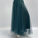 Gonna lunga in tulle MK04.015 MILITARE OFELIA