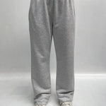 Pantalone con elastico A1263 GRIGIO OFELIA