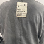 T-shirt scollo a V 2831 ANTRACITE OFELIA