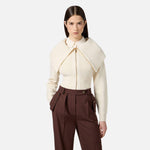 Cardigan con zip MK04S56E2 DZ9 ELISABETTA FRANCHI