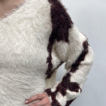 Maglia oversize TU536 PANNAMORO OFELIA