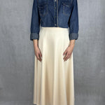 Camicia denim lavaggio scuro 220102JC760 DENIM OFELIA