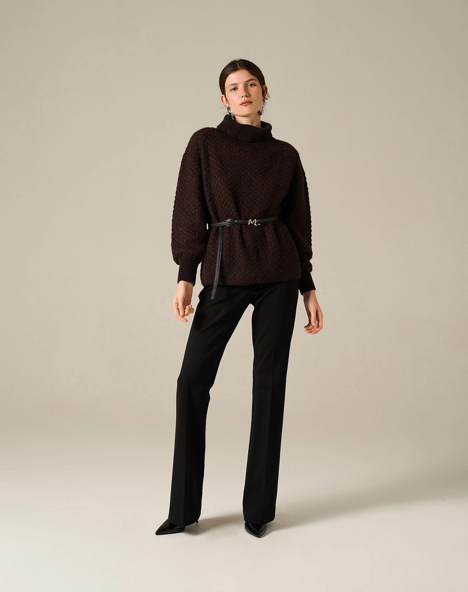 Pantalone flare P104VU MA001 MANILA GRACE