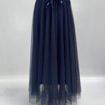 Gonna lunga in tulle MK04.015 BLUNOTTE OFELIA