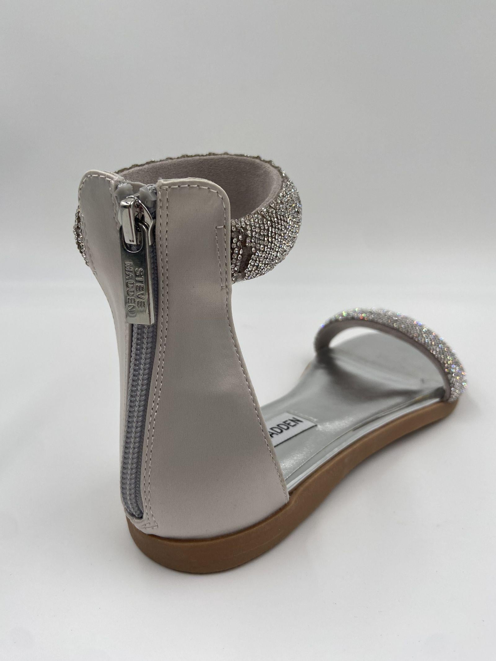 Sandalo Infuse con brillantini SMSINFUSE ARGENTO STEVE MADDEN