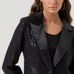 Giacca con strass FQ25WJ3001W815R9 053 FRACOMINA