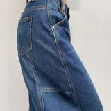 Jeans palazzo LAF271 DENIM OFELIA