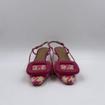 Slingback in raffia H2247 BEIGEFUXIA OFELIA