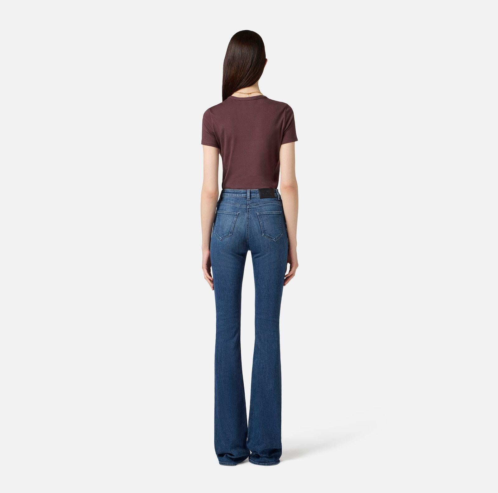 Jeans bootcut PJ12N56E2 104 ELISABETTA FRANCHI