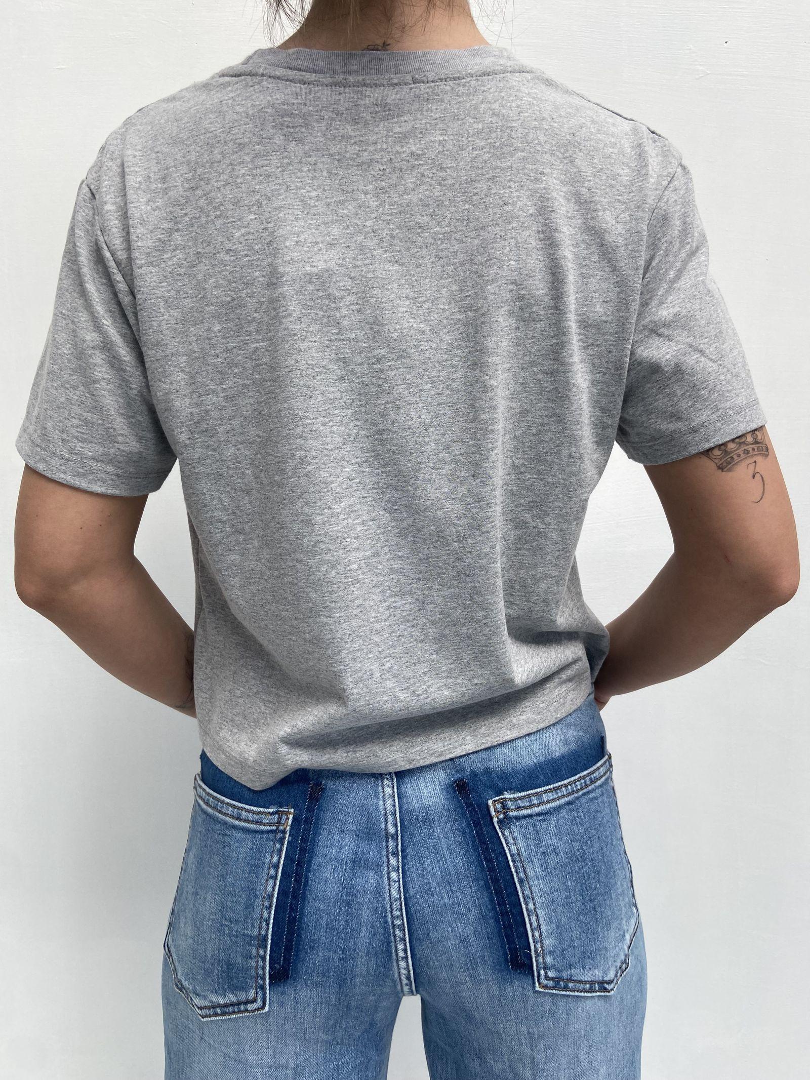 T-shirt con stampa A1252 GRIGIO OFELIA