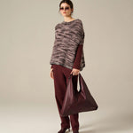 Maglia con motivo testurizzato M416WO MA641 MANILA GRACE