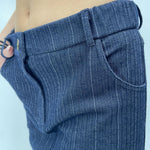 Gonna denim blu SK988 DENIMBLU OFELIA