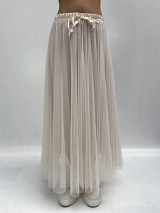 Gonna lunga in tulle
