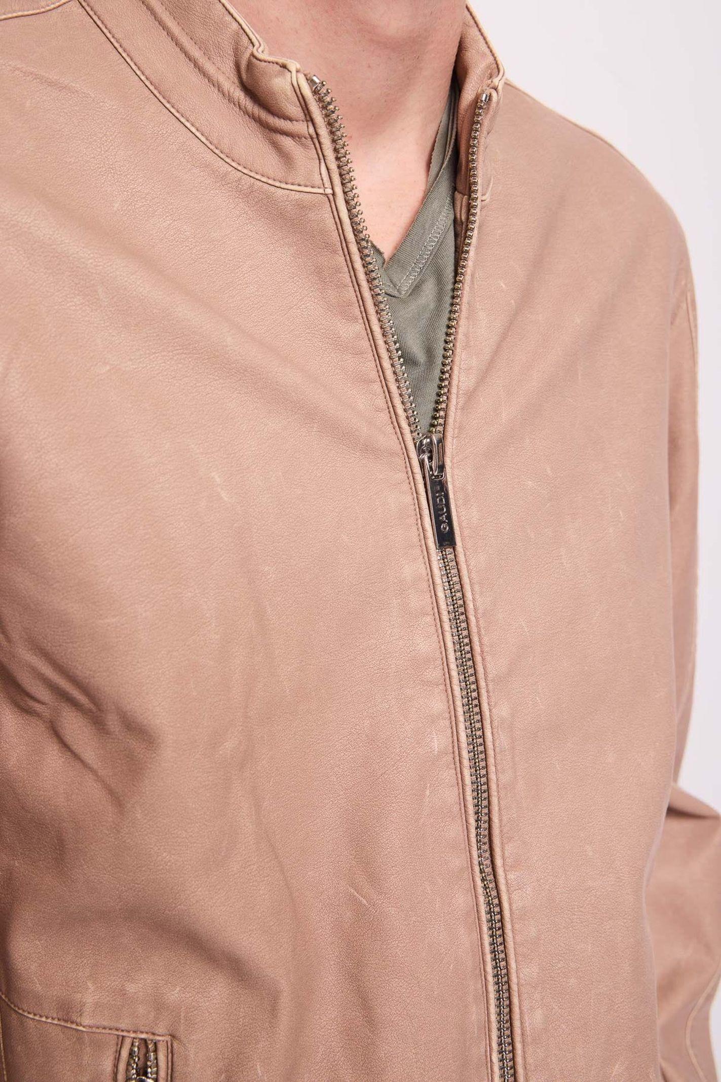 Giubbotto biker in similpelle 511GU38004 3301 GAUDI'