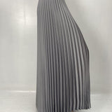 Gonna in raso plissè SK1183 GRIGIO OFELIA