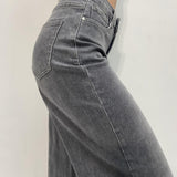 Jeans palazzo LAF270 GRIGIO OFELIA