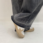 Jeans palazzo LAF270 GRIGIO OFELIA