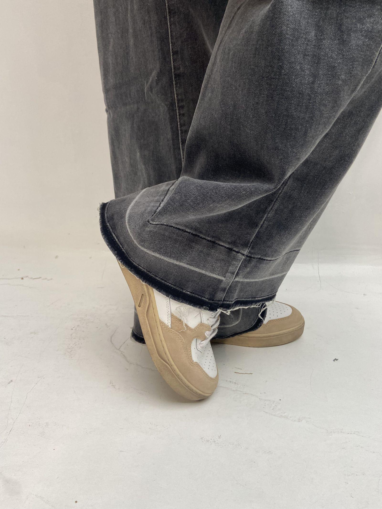 Jeans palazzo LAF270 GRIGIO OFELIA