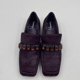 Mocassino in cavallino PJ602Y VIOLA JEANNOT