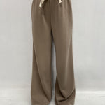 Pantalone gamba ampia Z6034 BEIGE OFELIA