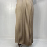 Gonna in raso plissè SK1183 CAMMELLO OFELIA