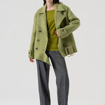 Caban over in bouclè FR25WC1003W80201 T52 FRACOMINA