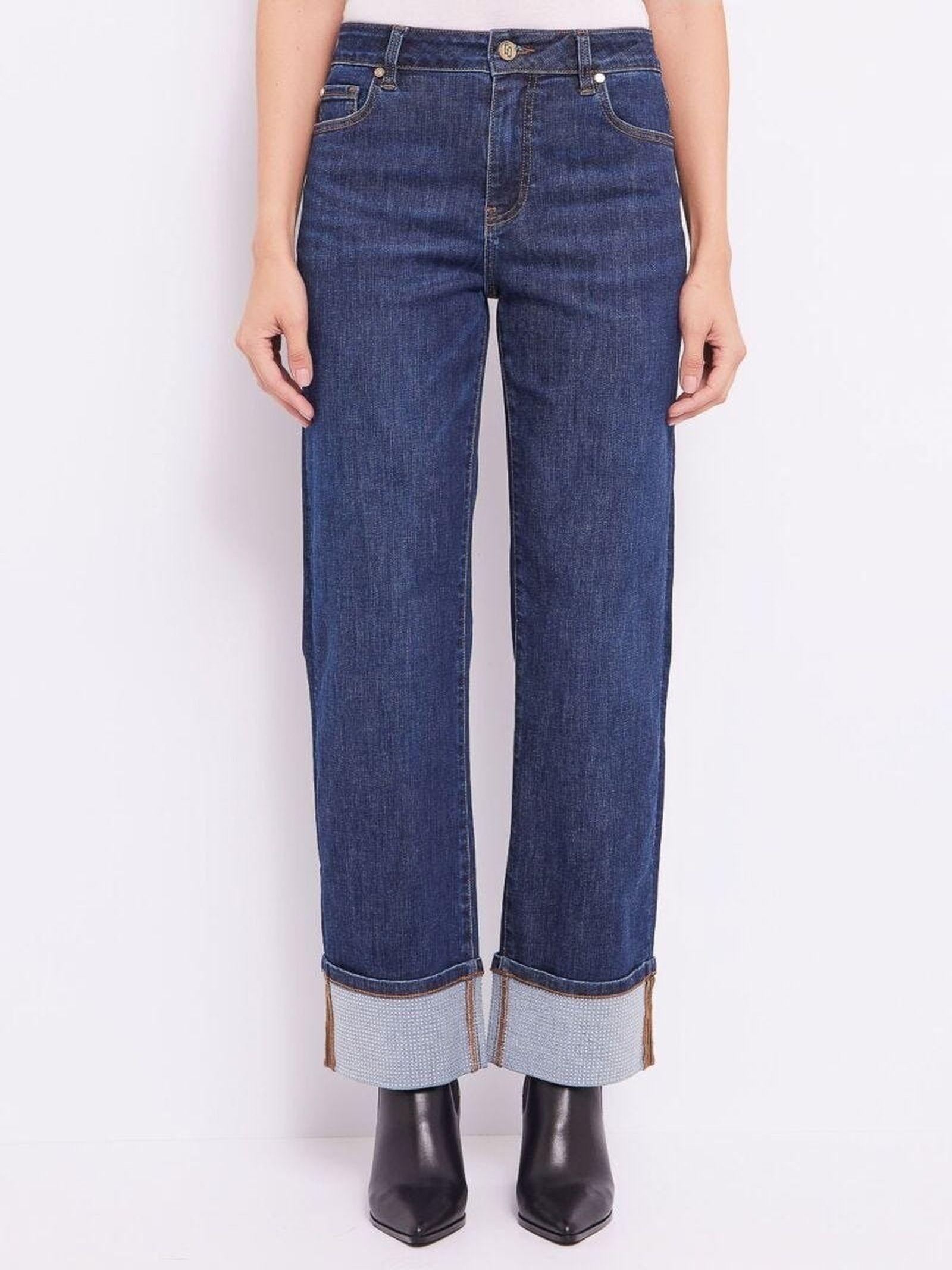 Jeans con risvolto 421BD26003 00 GAUDI'