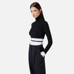 Maglia effetto camicia MK14T56E2 222 ELISABETTA FRANCHI