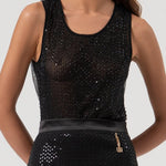 Gonna con strass FQ25WG1001W815R9 053 FRACOMINA