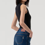 Jeans flare vita alta FP25WV3015D46002 987 FRACOMINA