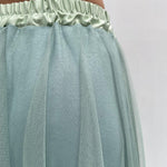 Gonna lunga in tulle MK04.015 ACQUAMARINA OFELIA