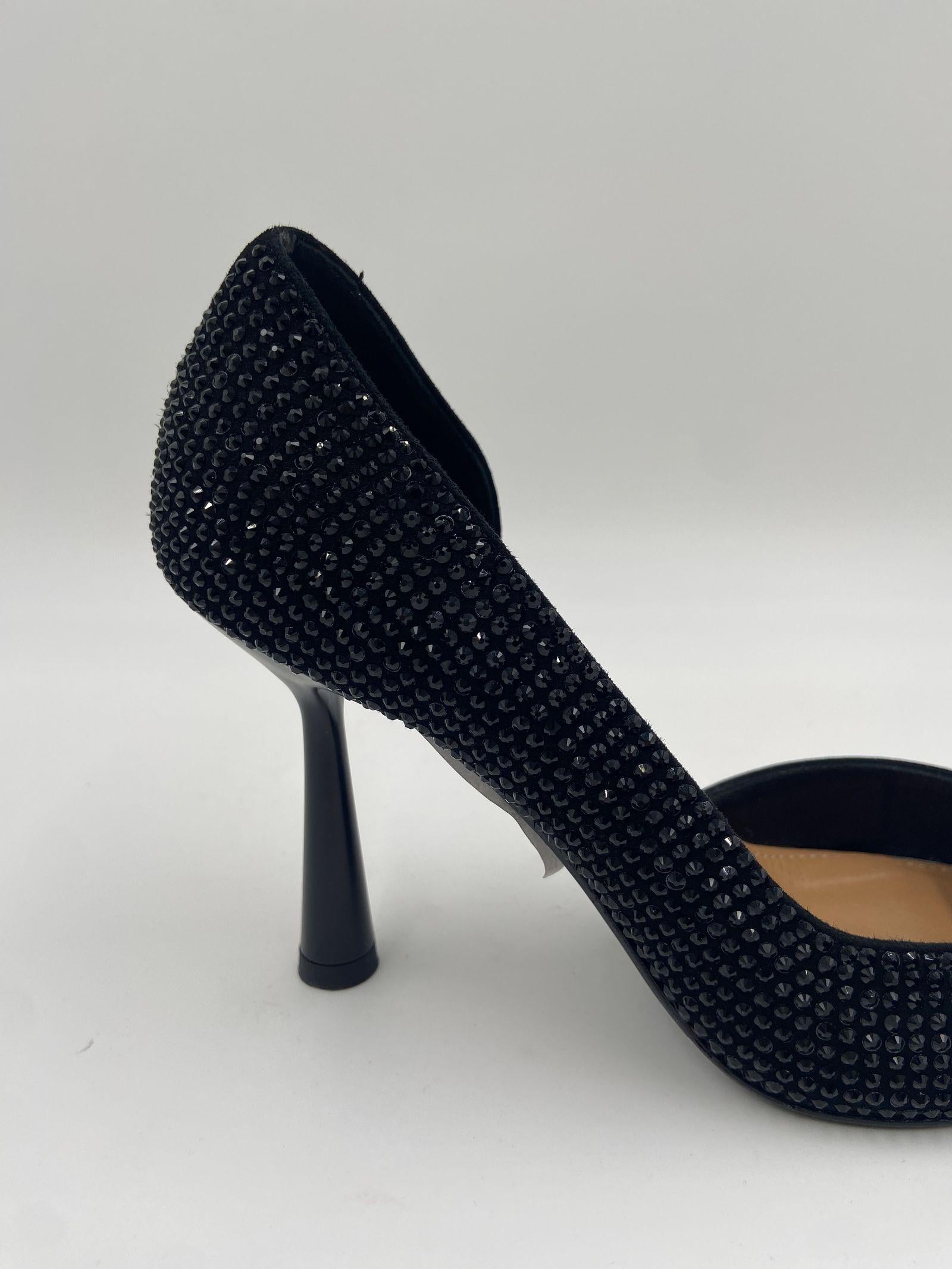 Décolletè con strass 2207 NERO OFELIA