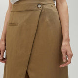 Gonna lunga con spacco centrale MS2508004 052 MAITE